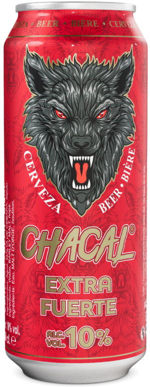 Cerveza Chacal Extra Fuerte española para exportación al por mayor