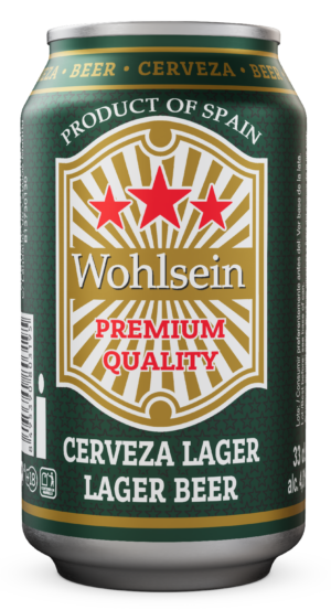 Cerveza Wohlsein 4,8% española para exportación al por mayor