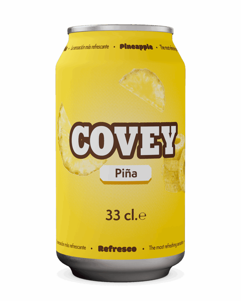 Refresco Covey Piña español para exportación