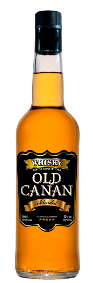 Whisky Old Canan español para exportación internacional
