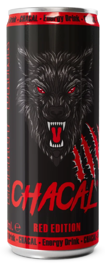 Chacal Gold Edition bebida energética española para exportación al por mayor.