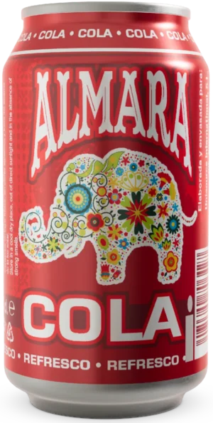 Refresco Almara Cola español para exportación